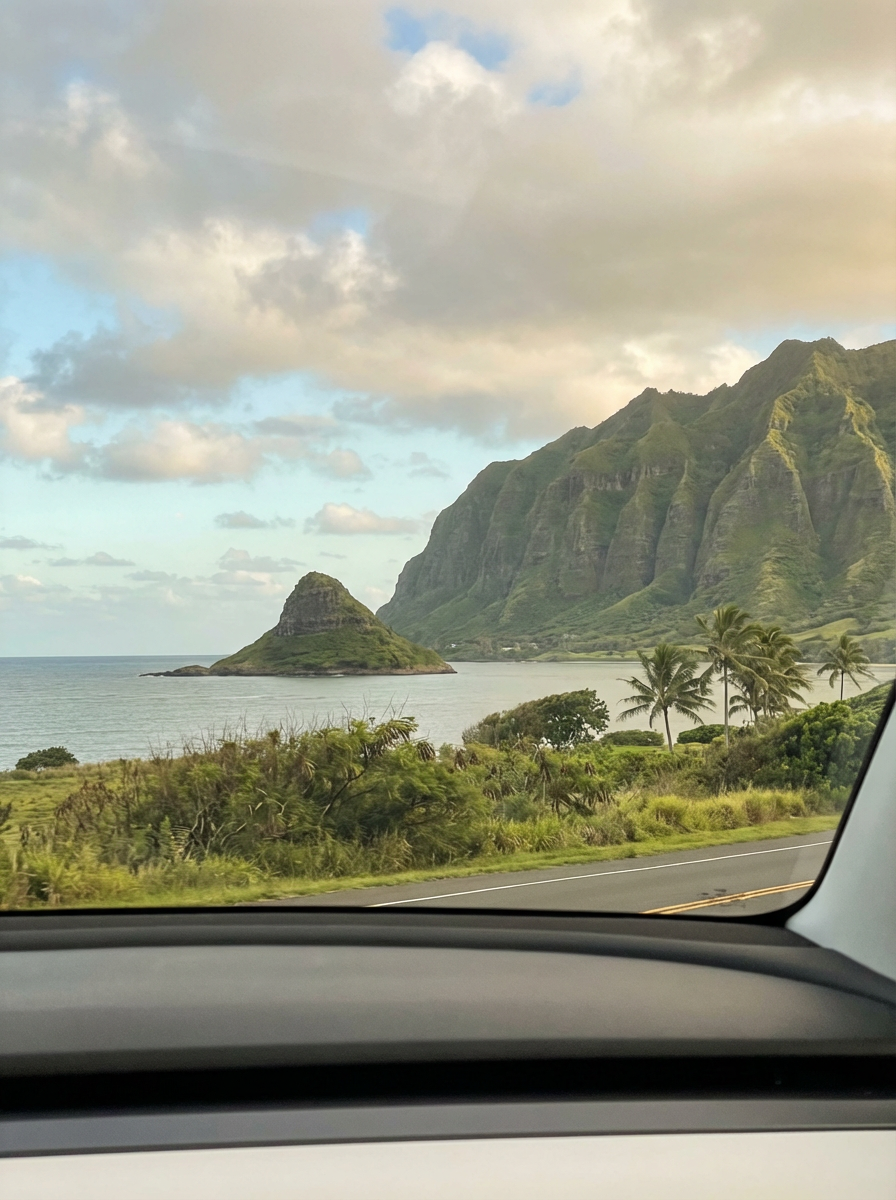 쿠알로아 랜치 배경의 중국인 모자섬