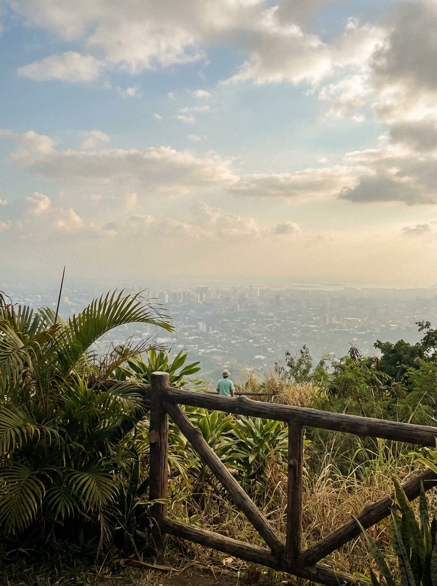 부사이 힐에서 내려다본 세부 시티
