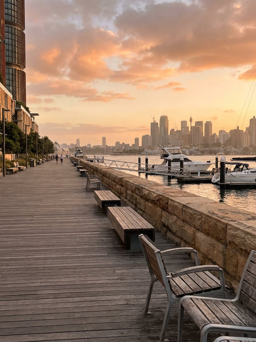 바랑가루 해안 산책로