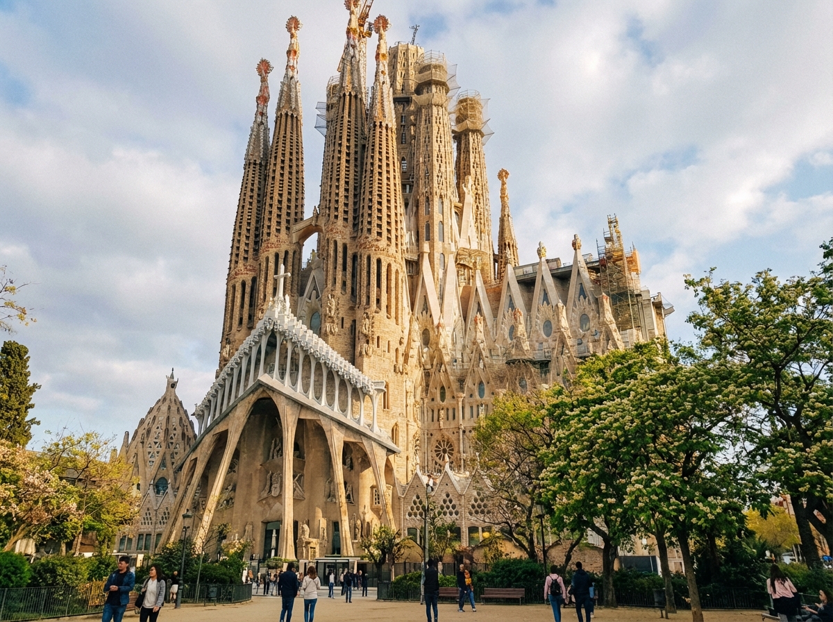 사그라다 파밀리아 성당 전경